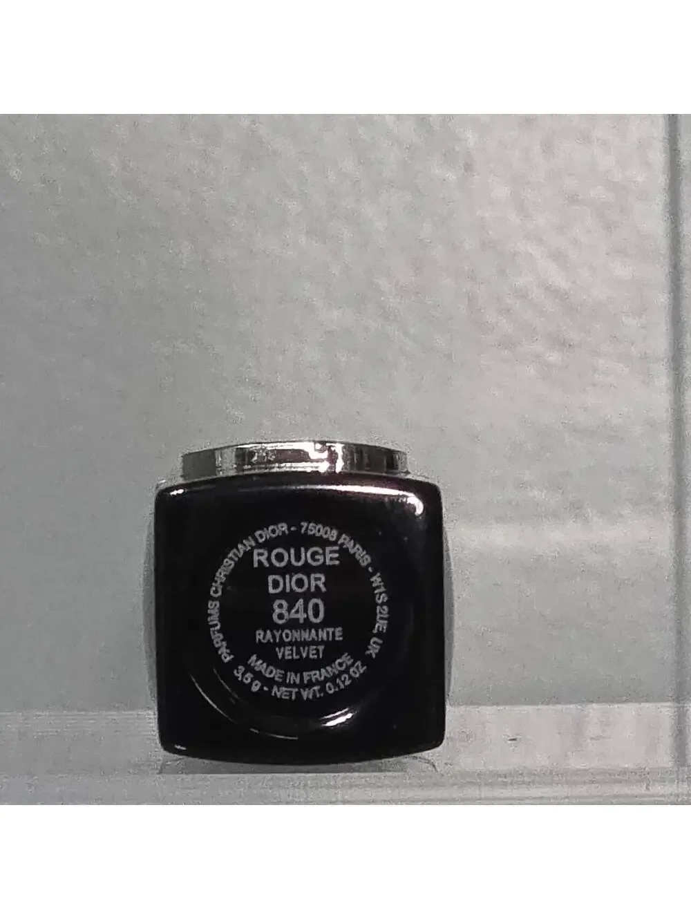 Dior rouge velvet